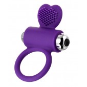 Фиолетовое виброкольцо с ресничками JOS PERY - JOS - в Архангельске купить с доставкой