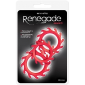 Набор из 3 красных эрекционных колец Renegade Gears - NS Novelties - в Архангельске купить с доставкой
