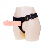 Телесный фаллоимитатор на трусиках Jessica Strap-On - 15,5 см. - Baile - купить с доставкой в Архангельске