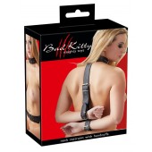 Фиксация на шею и запястья Bad Kitty Neck and Hand Restraints - Orion - купить с доставкой в Архангельске