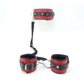 Кожаный БДСМ-набор - БДСМ Арсенал - купить с доставкой в Архангельске