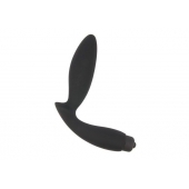 Чёрный вибростимулятор простаты Sex Expert Vibe Pleasure - Sex Expert - в Архангельске купить с доставкой