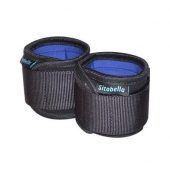 Неопреновые черно-синие наручники - Sitabella - купить с доставкой в Архангельске