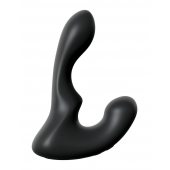 Черный анальный вибростимулятор P-Spot Milker - 14 см. - Pipedream - в Архангельске купить с доставкой