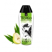 Интимный гель TOKO Pear   Exotic Green Tea с ароматом груши и зеленого чая - 165 мл. - Shunga - купить с доставкой в Архангельске