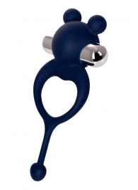 Синее виброкольцо с хвостиком JOS MICKEY - JOS - в Архангельске купить с доставкой
