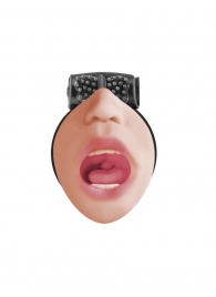 Мастурбатор-ротик с виброкольцом Satisfaction Beloved - Lola Games - в Архангельске купить с доставкой