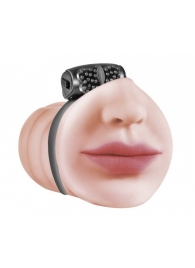 Мастурбатор-ротик с виброкольцом Satisfaction Beloved - Lola Games - в Архангельске купить с доставкой