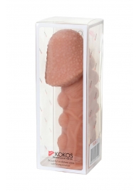 Насадка на фаллос с пузыриками, венками и ребристостью KOKOS Extreme Sleeve 09 - 12,7 см. - KOKOS - в Архангельске купить с доставкой