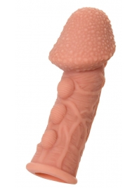 Насадка на фаллос с пузыриками, венками и ребристостью KOKOS Extreme Sleeve 09 - 12,7 см. - KOKOS - в Архангельске купить с доставкой