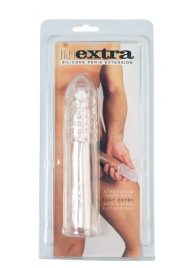 Насадка-удлинитель из прозрачного силикона LIDL EXTRA SILICONE PENIS EXTENSION - Seven Creations - в Архангельске купить с доставкой