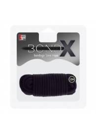 Черная веревка для связывания BONDX LOVE ROPE - 10 м. - Dream Toys - купить с доставкой в Архангельске