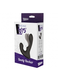 Чёрный массажер простаты с 2 моторами BOOTY ROCKER - Dream Toys - в Архангельске купить с доставкой