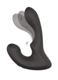 Чёрный массажер простаты с 2 моторами BOOTY ROCKER - Dream Toys - в Архангельске купить с доставкой