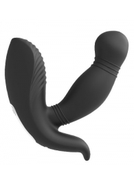 Черный вибромассажер простаты PROSTATE HERO - Dream Toys - в Архангельске купить с доставкой
