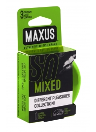 Презервативы в железном кейсе MAXUS Mixed - 3 шт. - Maxus - купить с доставкой в Архангельске