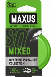 Презервативы в железном кейсе MAXUS Mixed - 3 шт. - Maxus - купить с доставкой в Архангельске