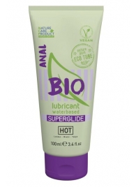 Интимный увлажняющий анальный гель BIO SuperGlide - 100 мл. - HOT - купить с доставкой в Архангельске