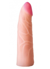 Фаллическая насадка на трусики харнесс - 17,5 см. - LOVETOY (А-Полимер) - купить с доставкой в Архангельске