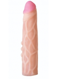 Насадка Harness с коннектором RED LINE - 21,5 см. - LOVETOY (А-Полимер) - купить с доставкой в Архангельске