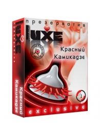 Презерватив LUXE  Exclusive   Красный Камикадзе  - 1 шт. - Luxe - купить с доставкой в Архангельске