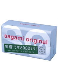 Ультратонкие презервативы Sagami Original - 12 шт. - Sagami - купить с доставкой в Архангельске