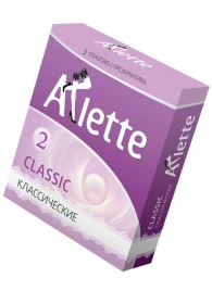 Классические презервативы Arlette Classic - 3 шт. - Arlette - купить с доставкой в Архангельске