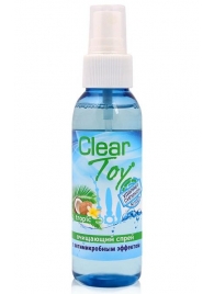 Очищающий спрей для игрушек CLEAR TOY Tropic - 100 мл. - Биоритм - купить с доставкой в Архангельске