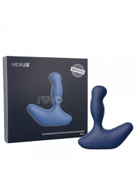 Синий вибромассажер простаты NEXUS REVO 2.0 с вращающейся головкой - Nexus Range - в Архангельске купить с доставкой