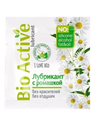 Пробник лубриканта на водной основе Bio Active - 3 гр. - Биоритм - купить с доставкой в Архангельске