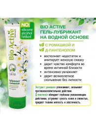 Лубрикант на водной основе Bio Active - 100 гр. - Биоритм - купить с доставкой в Архангельске