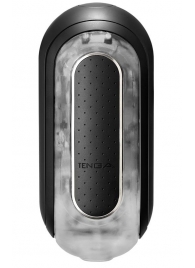 Черный мастурбатор Flip Zero с вибрацией - Tenga - в Архангельске купить с доставкой