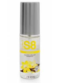 Лубрикант на водной основе S8 Flavored Lube со вкусом ванили - 50 мл. - Stimul8 - купить с доставкой в Архангельске
