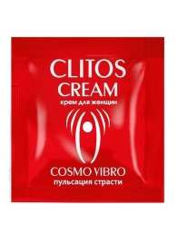 Пробник возбуждающего крема для женщин Clitos Cream - 1,5 гр. - Биоритм - купить с доставкой в Архангельске