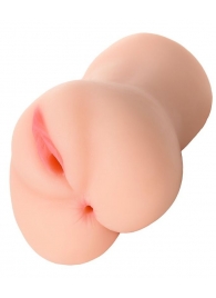 Телесный мастурбатор Hot 25 years old - вагина и анус - ToyFa - в Архангельске купить с доставкой