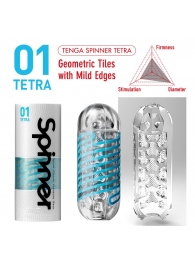 Мастурбатор SPINNER Tetra - Tenga - в Архангельске купить с доставкой