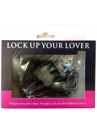 Черные меховые наручники Love с ключиками - Baile - купить с доставкой в Архангельске