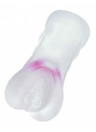 Прозрачный реалистичный мастурбатор Juicy Pussy Crystal Rose - ToyFa - в Архангельске купить с доставкой