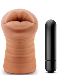 Кофейный мастурбатор-ротик Isabella - Blush Novelties - в Архангельске купить с доставкой