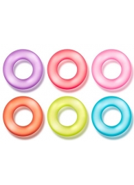Набор из 6 эрекционных колец King of the Ring - Blush Novelties - в Архангельске купить с доставкой
