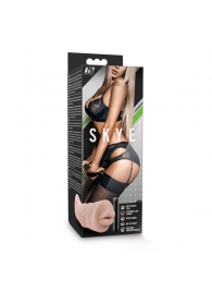 Телесный мастурбатор-ротик Skye - Blush Novelties - в Архангельске купить с доставкой