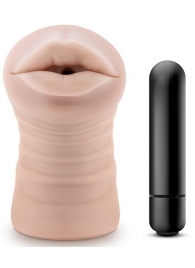 Телесный мастурбатор-ротик Skye - Blush Novelties - в Архангельске купить с доставкой