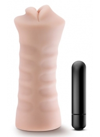 Телесный мастурбатор-ротик Angie - Blush Novelties - в Архангельске купить с доставкой