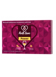 Женский возбудитель мгновенного действия Forte Love Power - 7 ампул (2,5 мл.) - Капиталпродукт - купить с доставкой в Архангельске