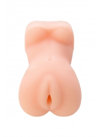 Телесный мастурбатор в виде женской фигурки - Toyfa Basic - в Архангельске купить с доставкой
