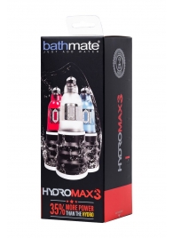 Красная гидропомпа HydroMAX3 - Bathmate - в Архангельске купить с доставкой