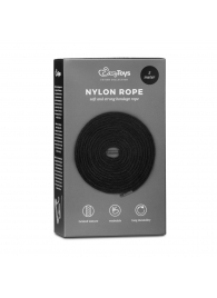 Черная веревка для бондажа Easytoys Bondage Rope - 5 м. - Easy toys - купить с доставкой в Архангельске