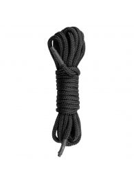 Черная веревка для бондажа Easytoys Bondage Rope - 5 м. - Easy toys - купить с доставкой в Архангельске