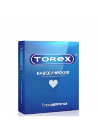Гладкие презервативы Torex  Классические  - 3 шт. - Torex - купить с доставкой в Архангельске