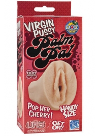 Мастурбатор-вагина Virgin Pussy ULTRASKYN Palm Pal - Doc Johnson - в Архангельске купить с доставкой